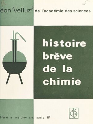 cover image of Histoire brève de la chimie